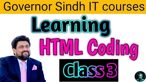 Learning html coding class 3 #governorsindh #itcourses #viral #trending #ai #aiplanet #fypシ #web3.0