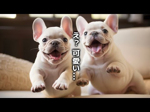 フレンチブルドッグの可愛さにみんなも気がついてほしい動画⤴︎