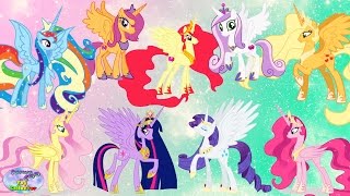 My Little Pony Transforms Into Alicorn Princess Mane 6 Scootaloo Surprise Egg and Toy Collector SETC