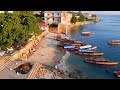 Playas de Zanzibar - volar un drone en Zanzibar