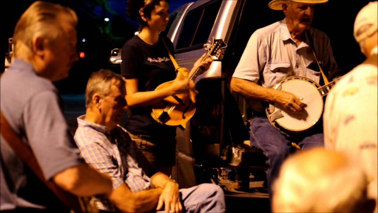 Friday Night at the Ocoee Jam (7-20-12):THE  OCOEE PARKING LOT BLUEGRASS JAM