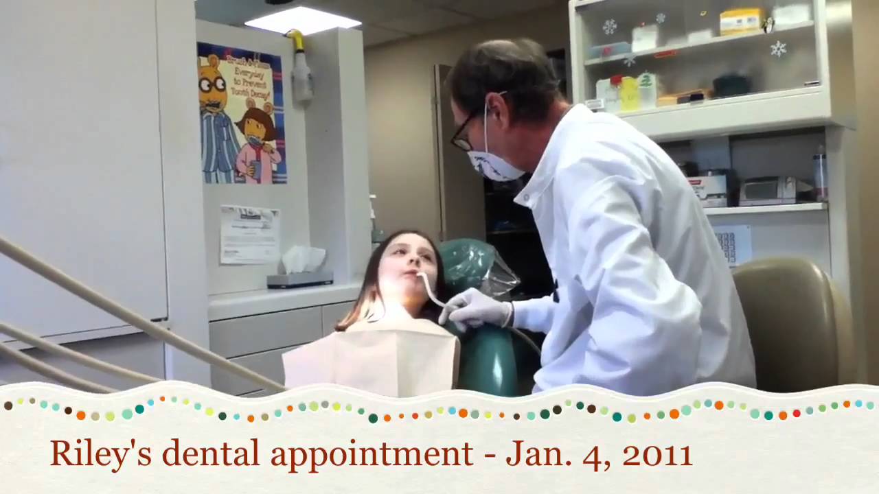 Riley at the dentist YouTube