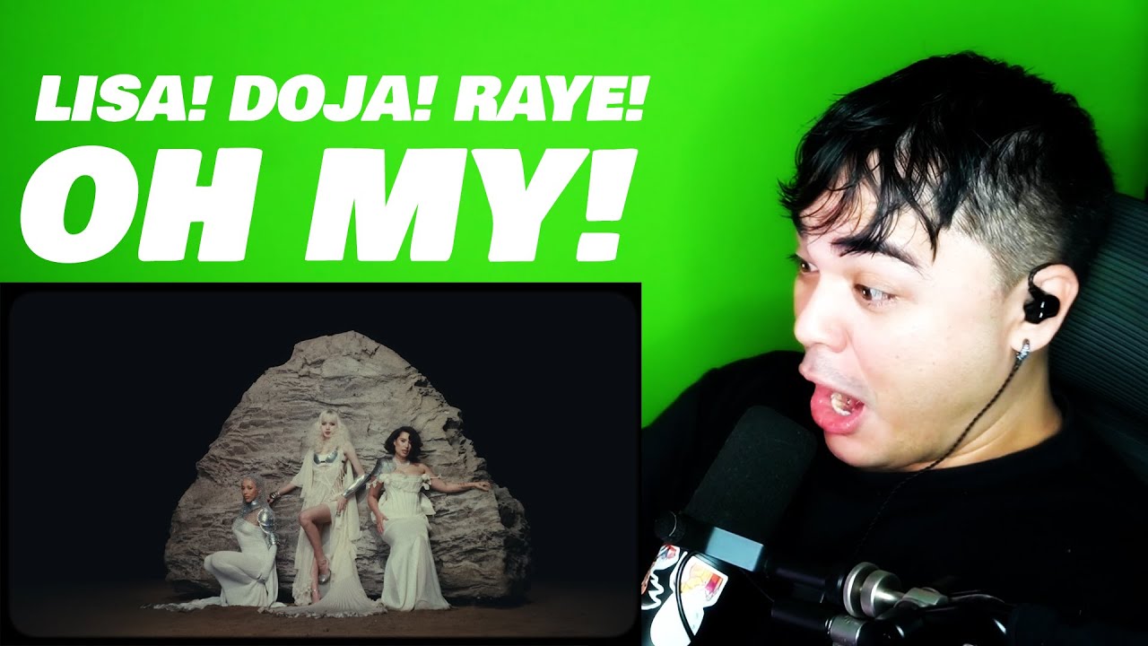 JRE Reacts to LISA - BORN AGAIN feat. Doja Cat & RAYE (Official Music Video)