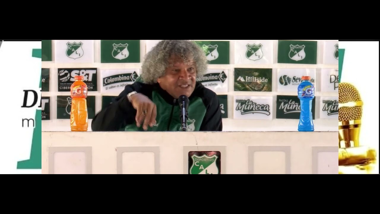 Rueda de prensa del #deportivocali previo al partido ante once Caldas 
