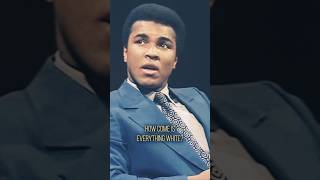 Mohammed Ali-How come is everything white 👈#boxing #miketyson #mohammedali