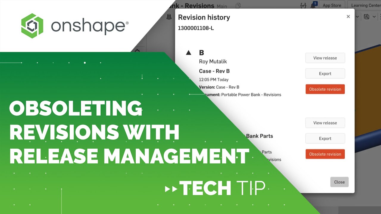 Tech Tip: Obsoleting Revisions with Release Management
