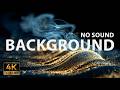 2H Luxury Golden Dust &amp; Smoke | 4K Abstract Background (No Sound) #background #screensaver #abstract