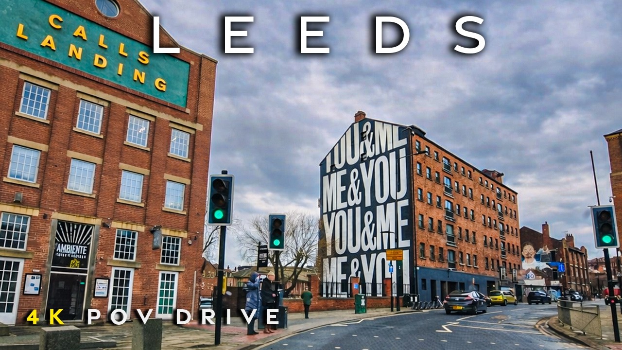 Driving to Leeds City Centre | POV Real Time Car Drive 4K
