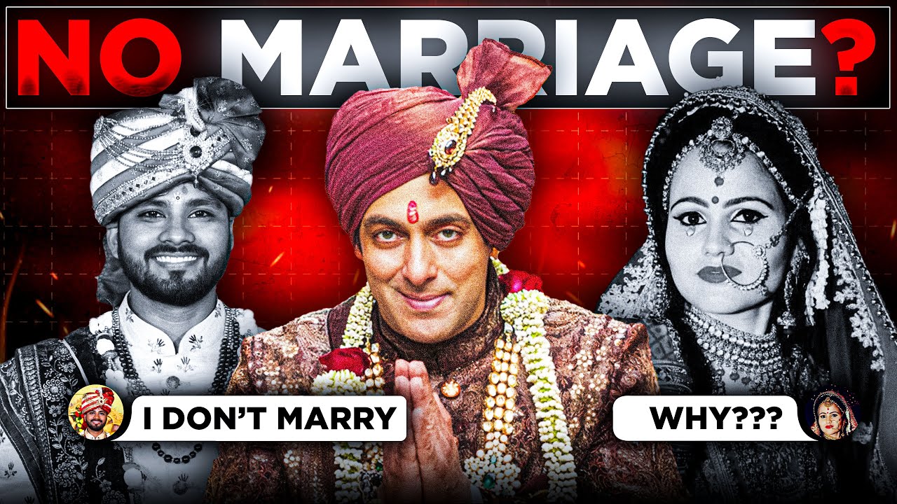 Why are Indian Men AGAINST MARRIAGE? Social Case Study