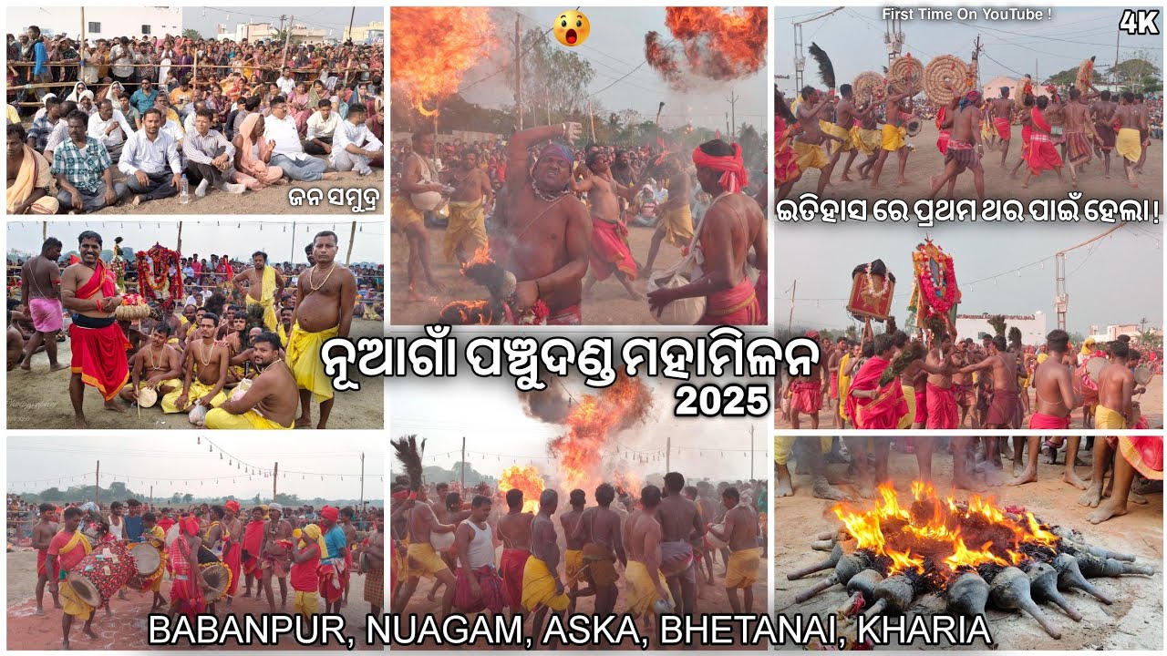 ନୂଆଗାଁ ପଞ୍ଚୁଦଣ୍ଡ ମହାମିଳନ | Panchu Danda 2025 | Nuagam Panchu Danda #dandanacha