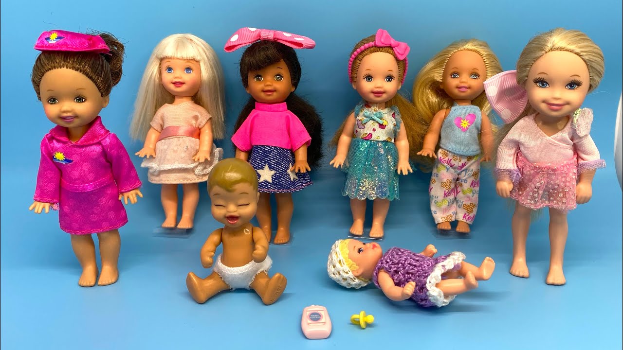 1990s & 2000s KELLY DOLLS COLLECTION Krissy Bedtime Baby Doll & Cute BARBIE BABY DOLL eBay Haul