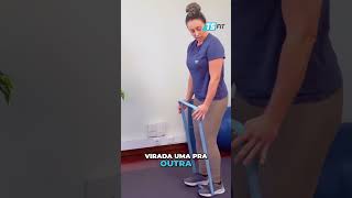 Treino de Bíceps Perfeito com Elástico em Casa #shorts