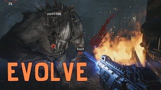 Evolve Alpha - Funny Moments w/ Zach (Random Moments 60FPS)