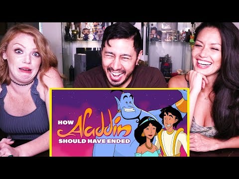 HOW ALADDIN SHOULD HAVE ENDED | Reaction!