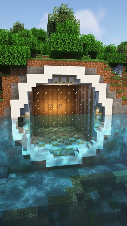 Minecraft Underwater House 🏠 #minecraft