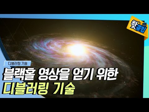 [핫클립] 블랙홀 영상을 얻기 위한 디블러링 기술 / YTN 사이언스