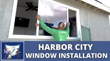 HOW WE INSTALL ANLIN WINDOWS (Harbor City Before & After Review)