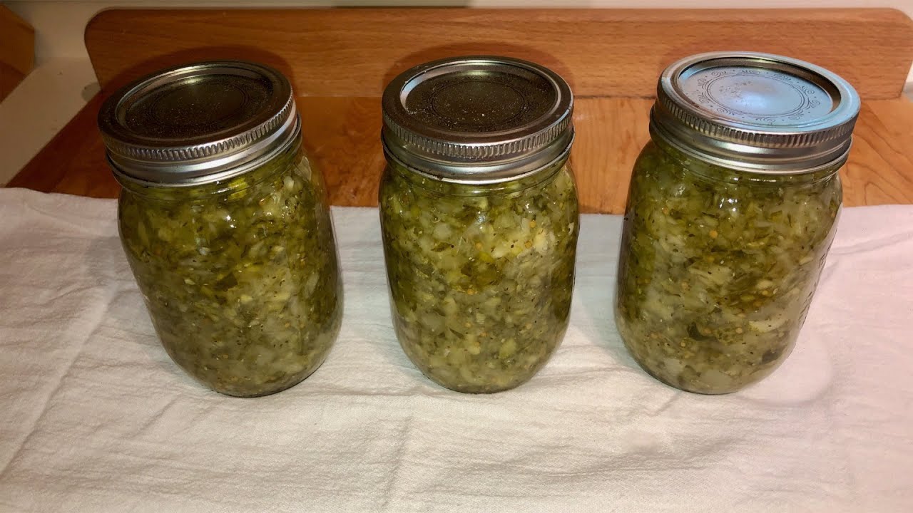 Sweet Pickle Relish Hamburger Hot Dog Relish