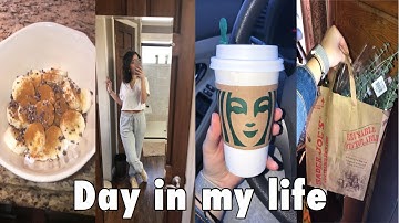 day in my life: running errands + target & trader joes haul