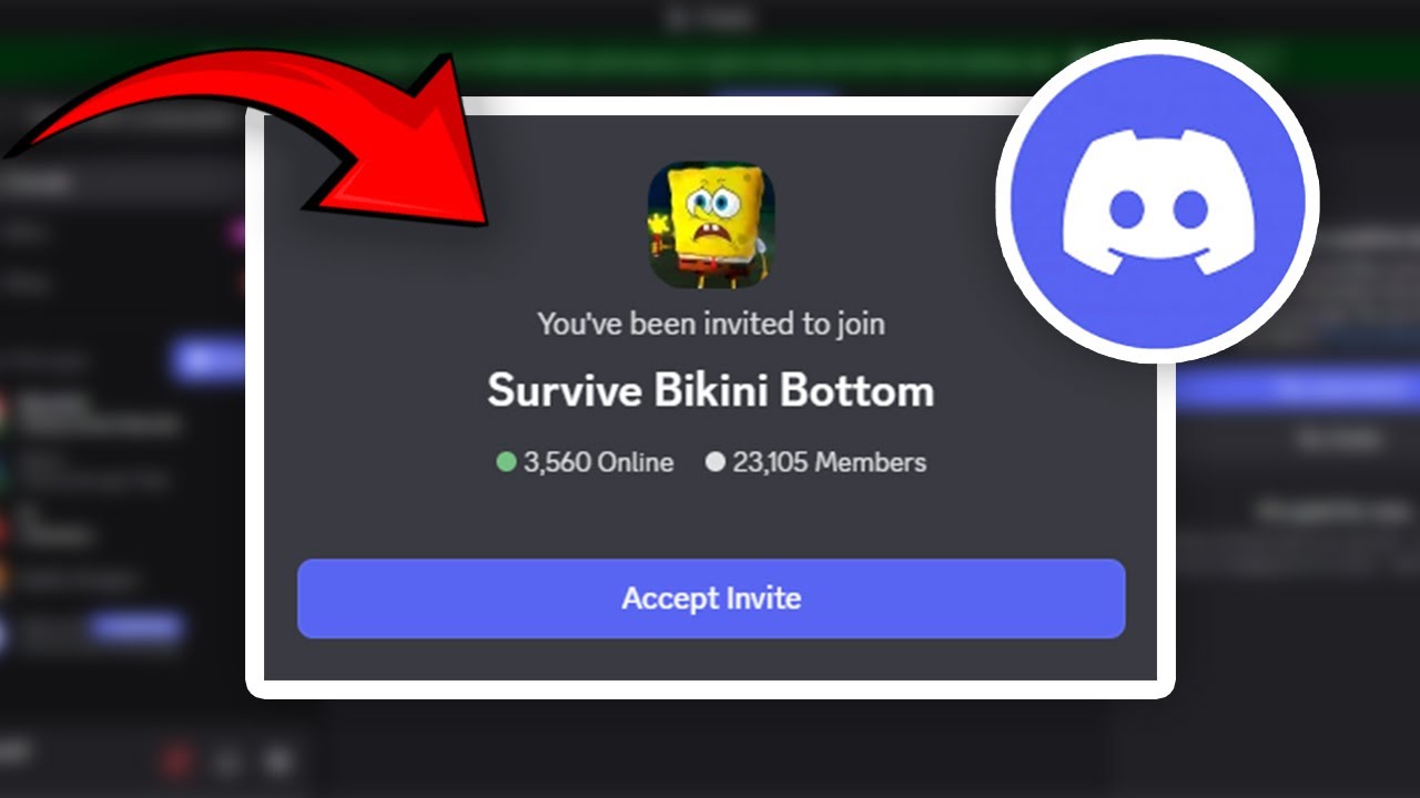 How to Join Survive Bikini Bottom Discord Server - YouTube