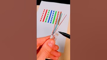 Advice on how to simply connect internet ports! #diy#electrican#shorts