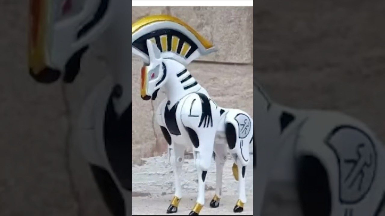 Wild Force Zebra Zord PLEX Style Guide Reference For The Predazord