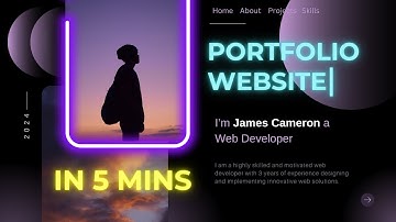 How to Create Free Portfolio Website under 5 minutes