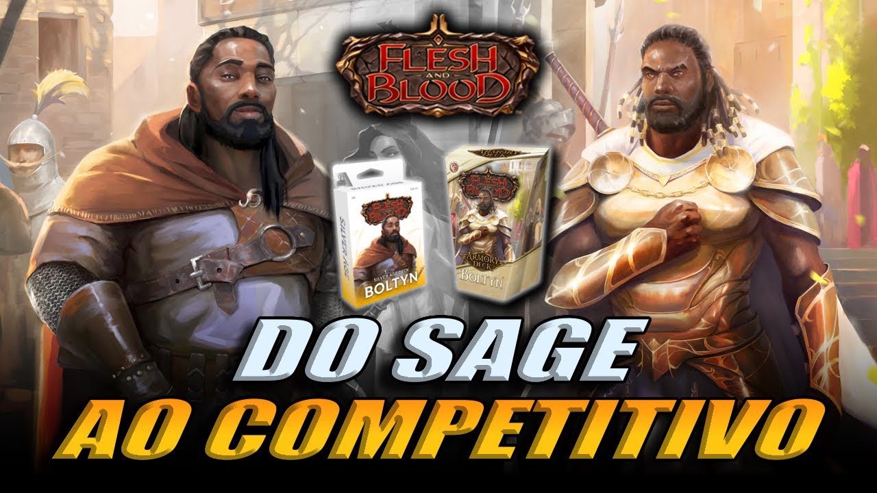 Starting with SAGE and going to CC | Flesh and Blood TCG - YouTube