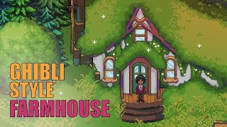 Ghibli Style Farmhouse - Full Design Process
