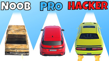 NOOB vs PRO vs HACKER in Get the Supercar 3D