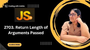#day9 |2703 Return Length of Arguments Passed|30 Days of Javascript Leetcode-2703| 30 Days Challenge