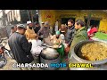 popular Charsadda Motta Chawal | local Flavors  | Peshawari Street food | HD