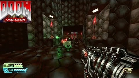DOOM UNBROKEN 1.9- Maps of chaos overkill E1m8 gameplay