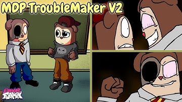 FNF: MDP TroubleMaker V2 // HighEffort RECREATION // TwiddleFinger Mod █ Friday Night Funkin