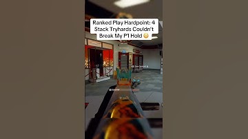 Ranked Play Hardpoint 4 Stack Tryhards Couldnt Break My P1 Hold 😳 #bo6 #callofduty #cod #rankedplay