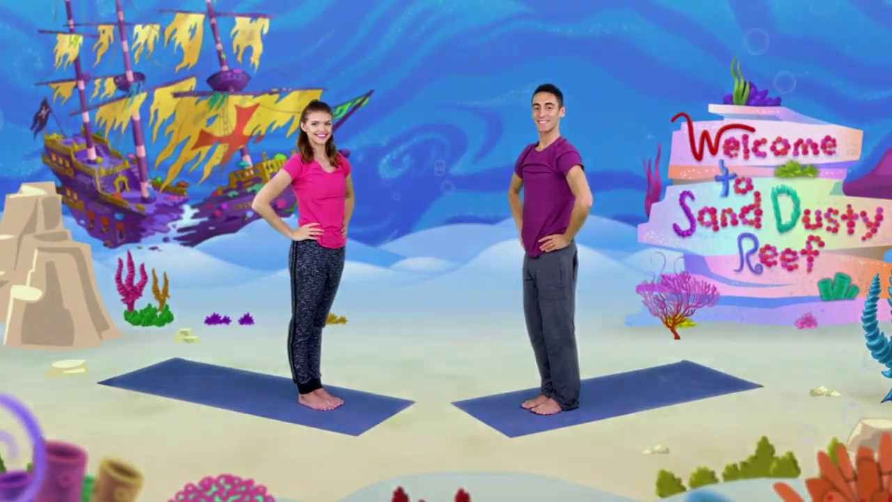 Captain McFinn Yoga Poses Boat & Octopus