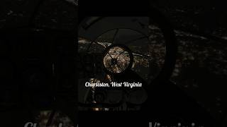 He111H Cockpit Journey | Charleston, West Virginia | Night Flight