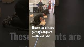 CPR is worthless if not done correctly. You must go hard and fast on compressions #learncpr #shorts