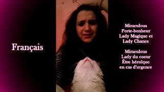 Miraculous Ladybug In 11 Different Languages Multilanguage Cover