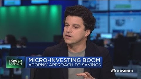 Investing app Acorns CEO hopes for an IPO one day