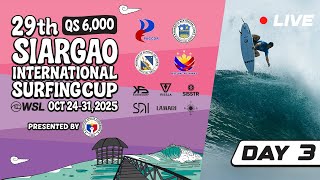 WATCH LIVE - Siargao International Surfing Cup - Day 3