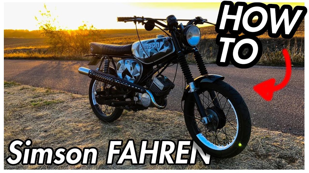 Wie Viel Kostet Ein Simson Führerschein Wie FÄHRT man SIMSON? | ANLEITUNG | HOW TO | MotoVlog | clight - YouTube