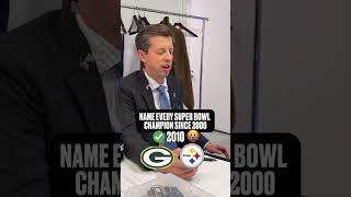 Nick vs. Danny: Can you name the last 25 Super Bowl winners? 🏆👀 #bts #trivia #nfl