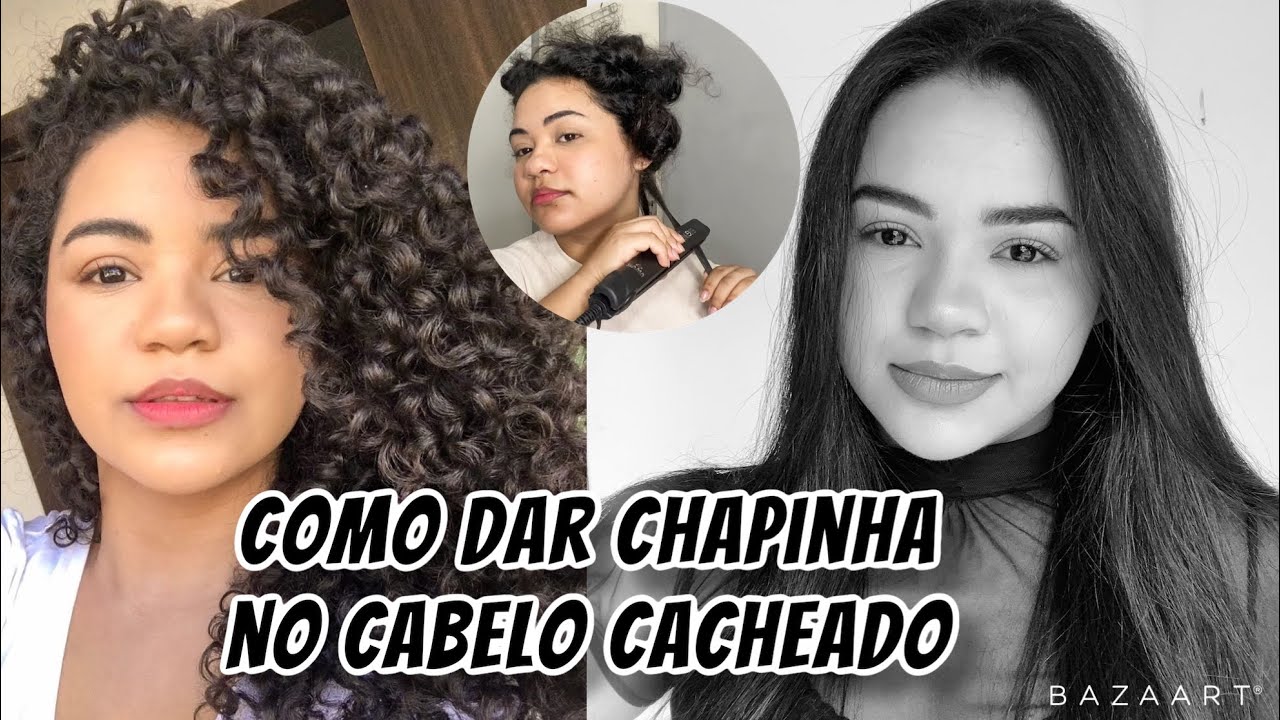 COMO FAZER CHAPINHA NO CABELO CACHEADO | Beatriz Guedes