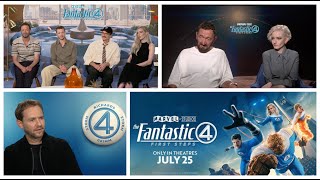 The Fantastic Four: First Steps cast interviews also with Julia Garner, Ralph Ineson, & Matt Shakman