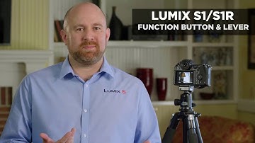 Panasonic LUMIX S Series Camera Tutorial : Function Button & Lever