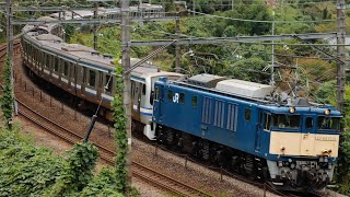 EF64-1031[長岡]牽引 E217系トップナンバー編成・Y01編成廃車回送