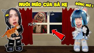 SAMMY VÀ MÈO SIMMY NUÔI NHẦM MÈO CỦA BÀ KẸ TRONG ROBLOX screenshot 4