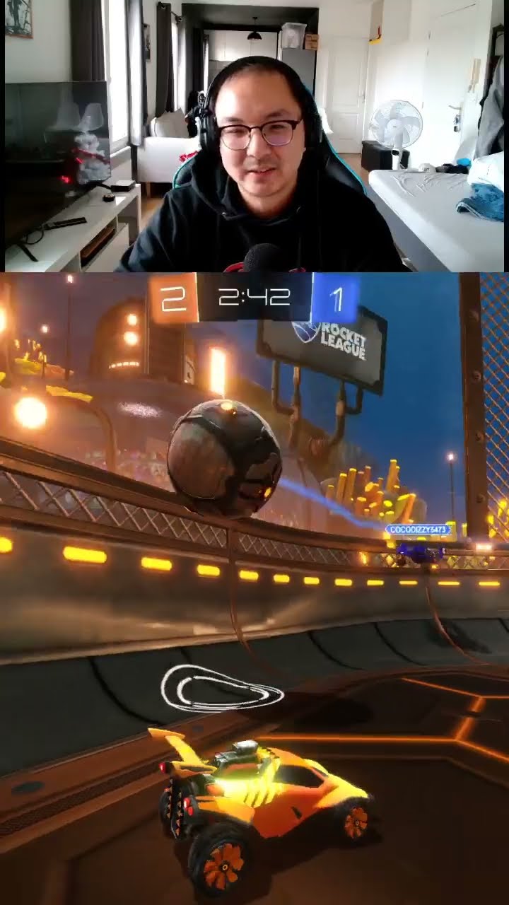 Rocket league Le barrage à la sunny - YouTube