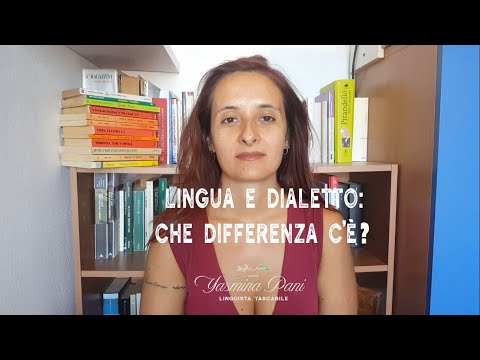 Video: Differenza Tra Lingua E Dialetto In Sociolinguistica